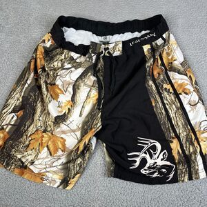 Legendary Whitetails Swim Trunks Men XXL Gods Country Camo Drawstring Mesh Lined